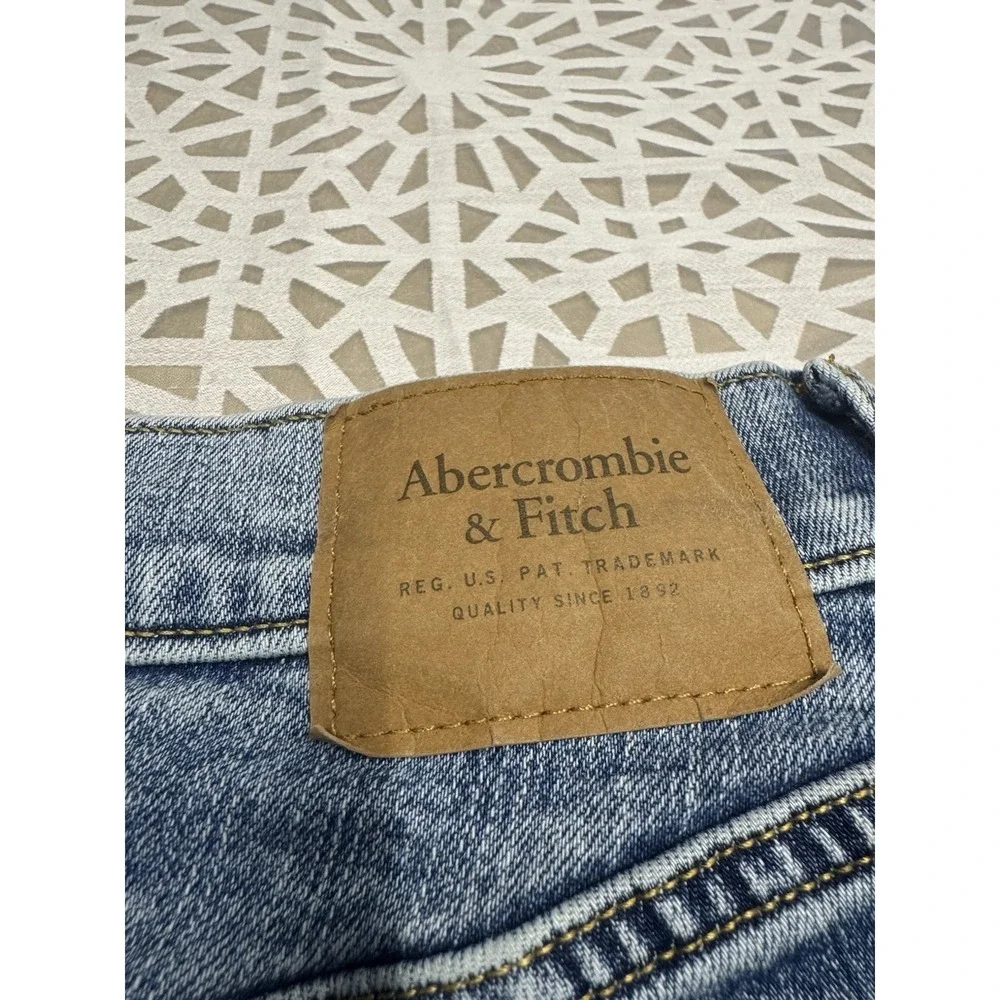 Abercrombie Fitch Jeans Mens Size 31x30 Blue Athletic Slim‎ Stretch Denim